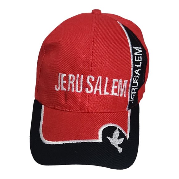 Jerusalem Adjustable Base Ball Hat - Picture 1 of 5